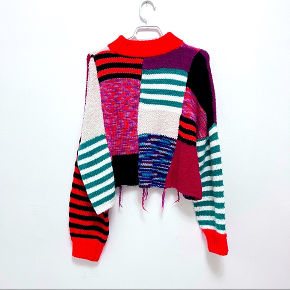 Urban Outfitters Patchwork Sweater - Picture 2 of 3